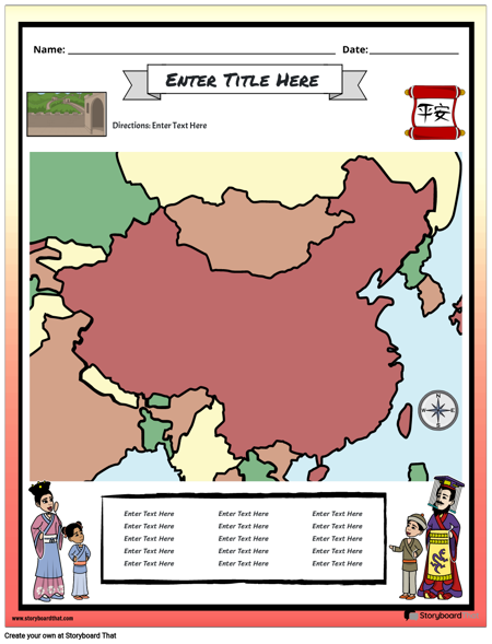 Create Map Worksheets | Map Worksheet Templates