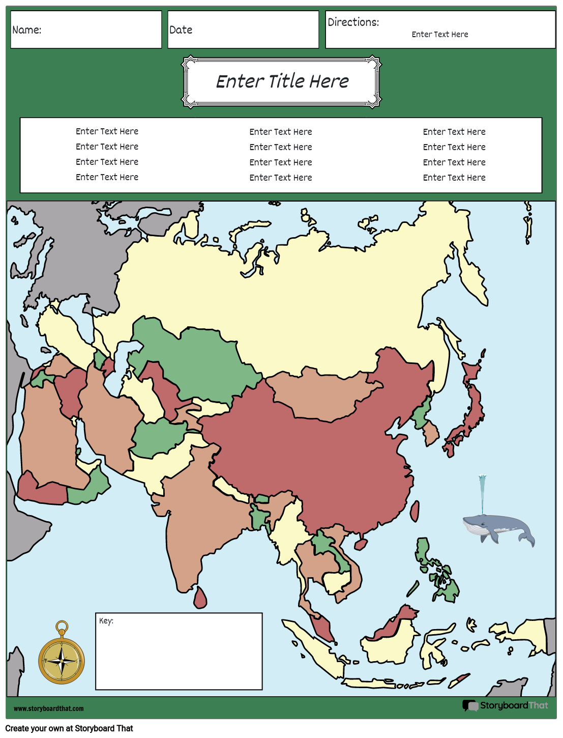 Asia and the Middle East 