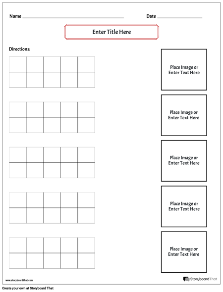 make-matching-worksheets-matching-worksheet-templates