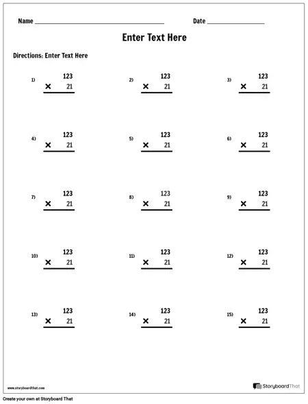 Mult - Place Value