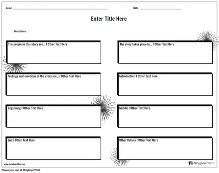 personal narrative essay template