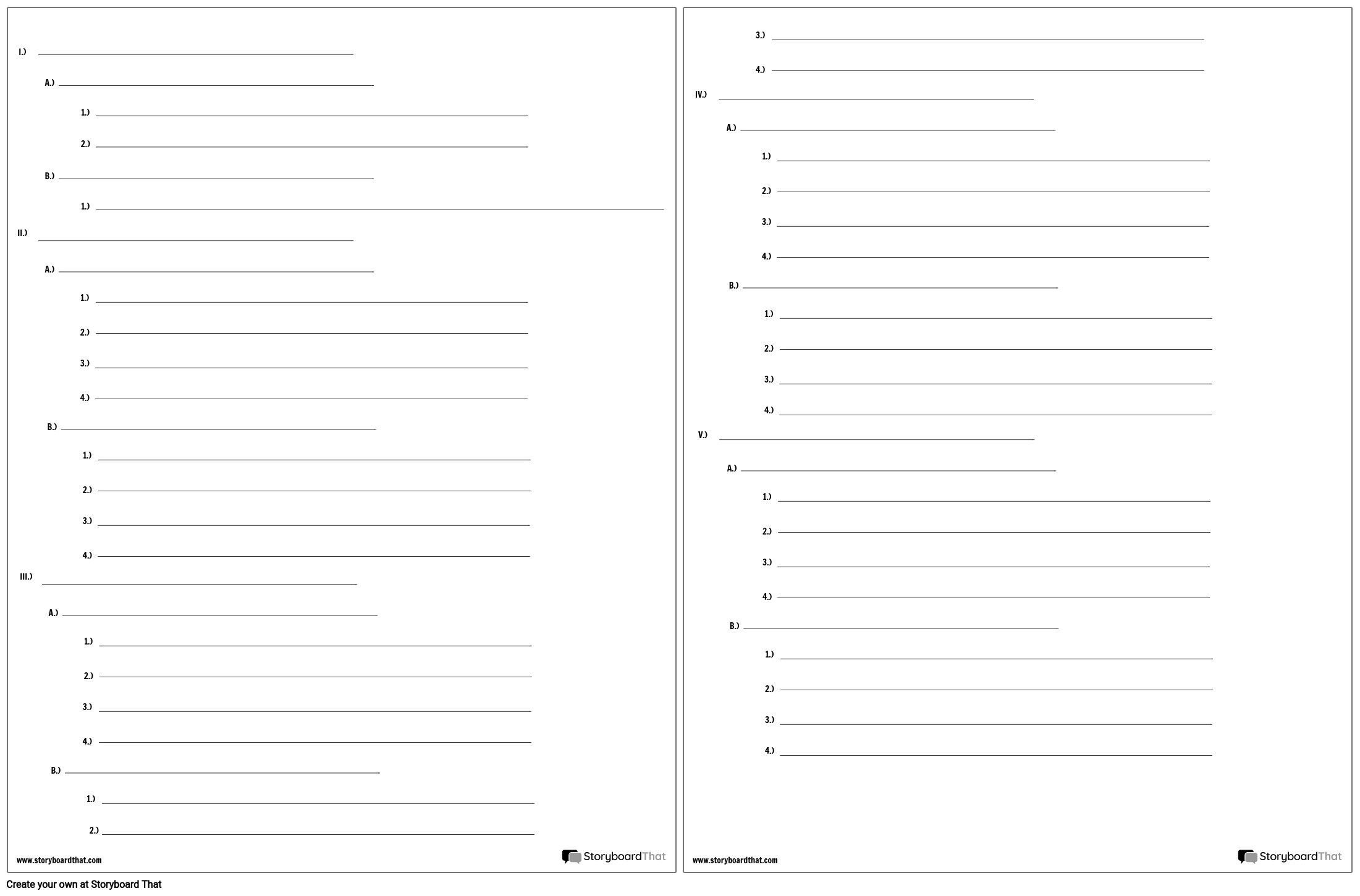 Free Essay Outline Worksheet Essay Outline Template