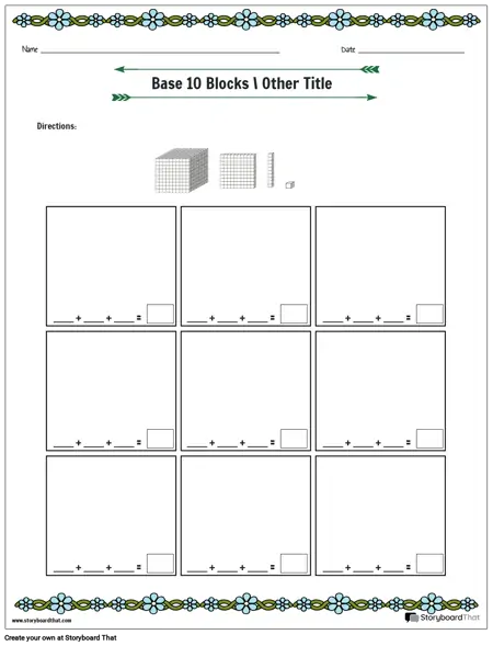 Place Value Worksheets — Place Value Charts | StoryboardThat