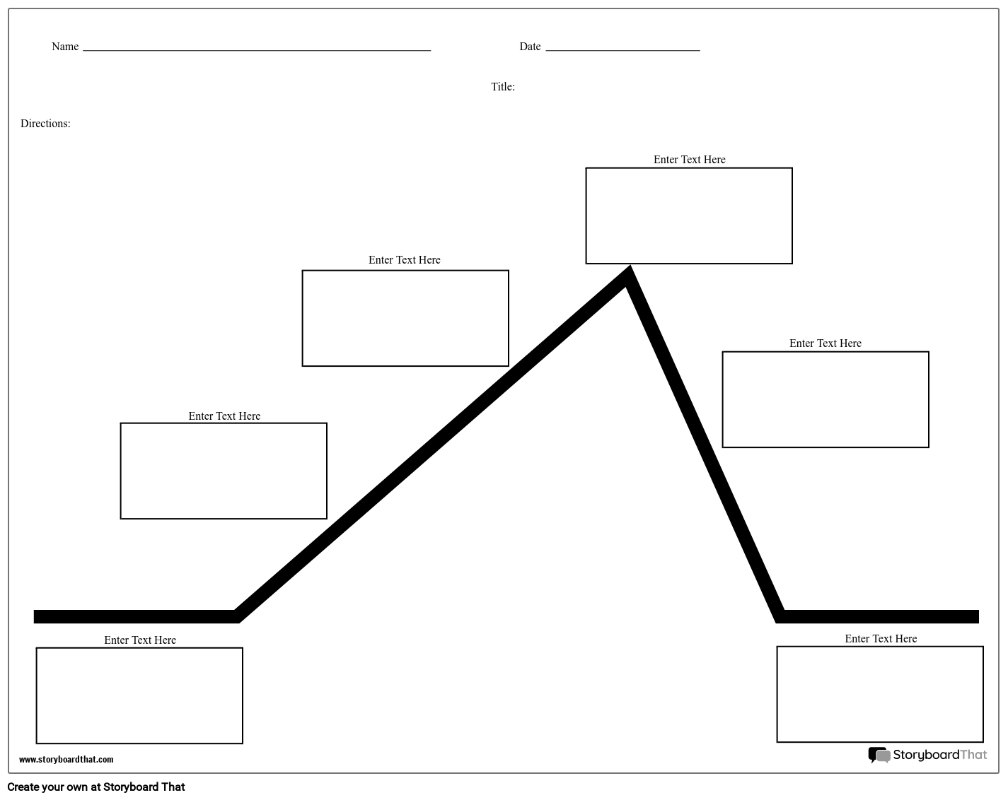 Plot Diagram Worksheet Plot Diagram Template Create A Plot Diagram StoryboardThat