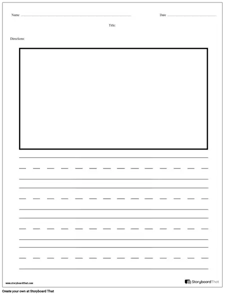 Practice Writing - Sentences with Picture Box