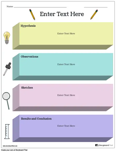 Science Observation Worksheets — Scientific Observation | StoryboardThat