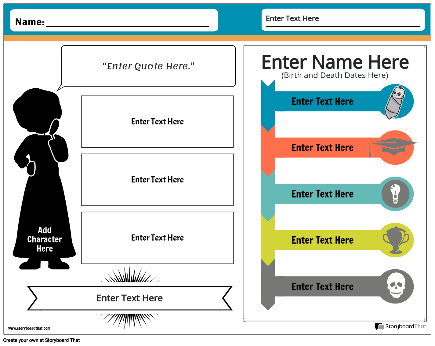 social-studies-bio-timeline-storyboard-by-worksheet-templates