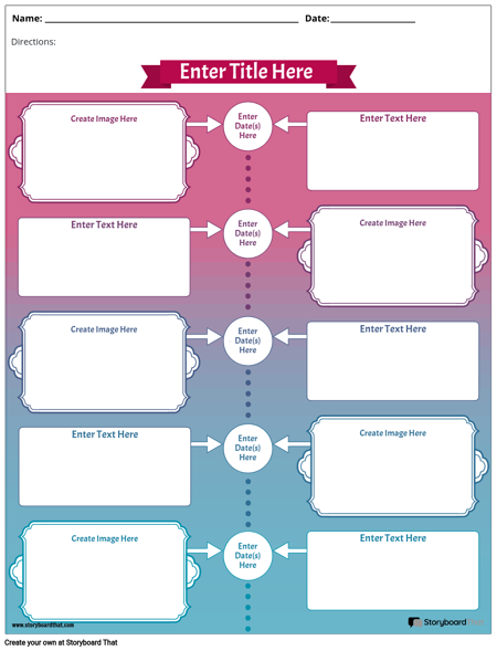 Timeline Worksheets | Current Event Worksheets