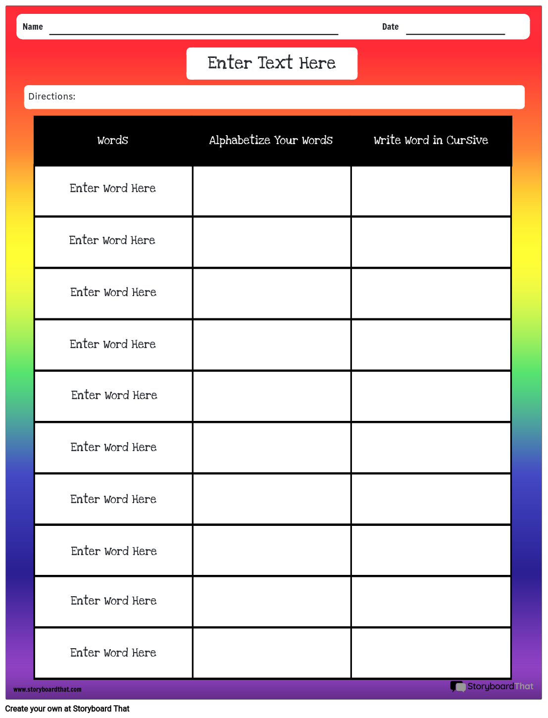 Free Spelling Practice Worksheets Maker Online