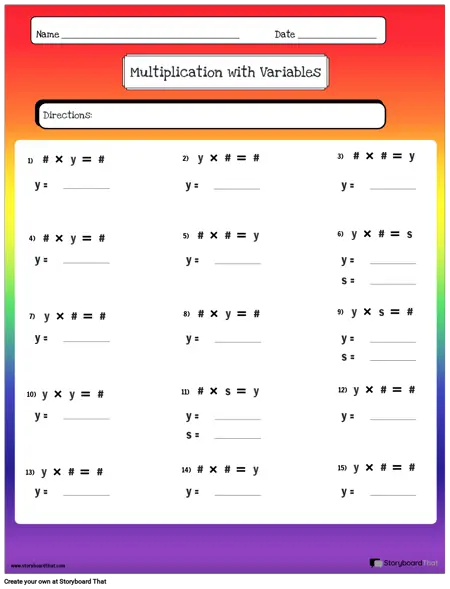 Variables Portrait Color 2